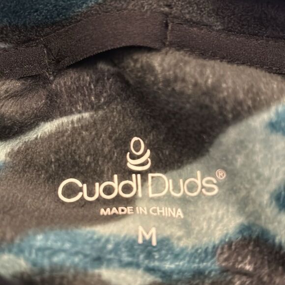 CuddlDuds camouflage front zip cozy jacket Size M EUC - Picture 8 of 10